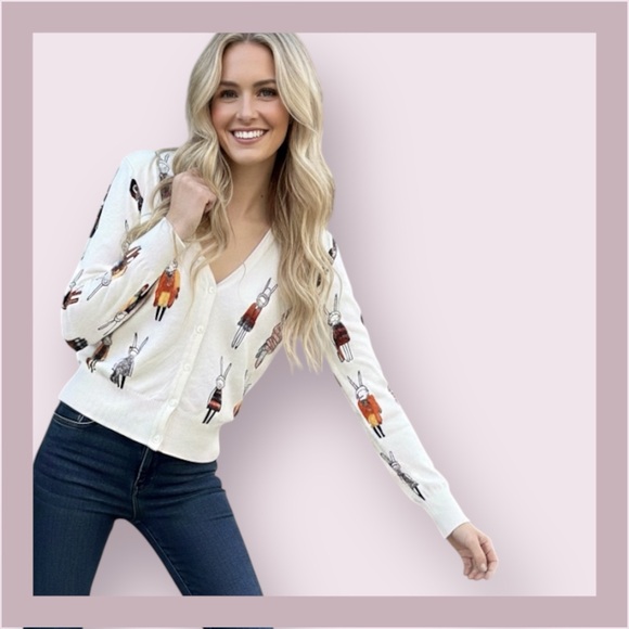 Lora Febian Rabbit Cardigan - Picture 2 of 5